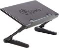Air Space Laptop Table Stand Official As Seen On TV Air Space Laptop Desk by BulbHead, Adjustable Laptop Stand & Computer Desk Has Built-In Cooling Fan and Stores Flat. 