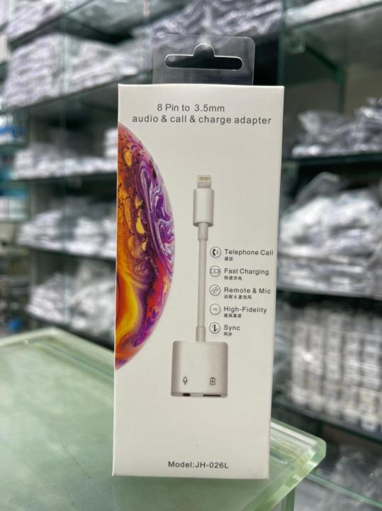 2in1%20ADAPTER%20JH-026L%20LIGHTNING%20TO%203.5MM%20PUBG%20AUDIO%20&%20CALL%20&%20CHARGE%20ADAPTER%20-%20Image%204