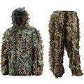 Shekari Ghillie Suit 3D Bionic Leafy Camouflage Clothing for Jungle Shekari , Wildlife Photography, Bird Watching，Halloween, Shooting. 