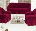 Persian Style Jersey Bubble Fabric 6 Seater (3+2+1) Sofa Fitted Covers Bubble Sofa Covers. 