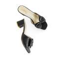 Stylo Black Formal Slipper FR8289 Slippers For Women  / Women Slippers - Shoes For Girls. 