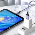 KAXOE 3A Fast Charging Liquid Silicone Cable For Type C Android Micro USB Charging Cord. 