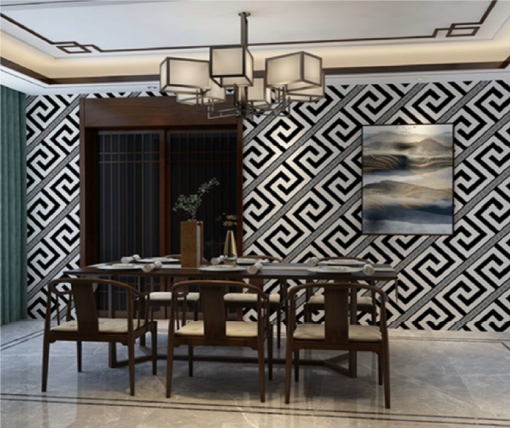 Fashion Empire 3D Wallpaper Versace Designs for Room/Offices/Shops