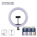 33cm Led Studio Camera Ring Light Photography With Mobile Holder - Ring Light. 