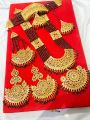 Beautiful 9 Ratan Heavy Bridal Mala complete Set  For Girls. 