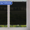 LE Blackout Blind Shade With Suction Cups Roller Window Shades Temporary Portable Window Cover Curtain 49.12 x 22.79 Inches. 