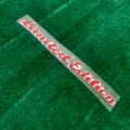 Pack of 1 Suzuki Cultus limited Edition Emblem. 