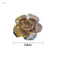 Rose Flower Brooch Pins Beautiful Exquisite Floral pins Brooch for Sweater Hat. 