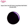 Aqua Color Line 50 Colors Long Wear Nail Polish (Shade:206). 