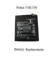 Nokia 3 Battery HE330 2630mAh Battery For Nokia 3 DUAL TA-1032 HE 330. 