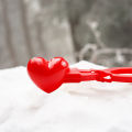Duck Rice Mold with Handle Snowball Maker Onigiri Mold Winter Snow Toys Cute Animal Rice Shaper for Kids and Adults. 