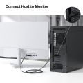 DVI-D 24+1 Dual Link Male to Male Digital Video Cable Gold Plated with Ferrite Core Support 2560x1600 for Gaming, DVD, Laptop, HDTV and Projector 6 Feet ( Branded Used ). 