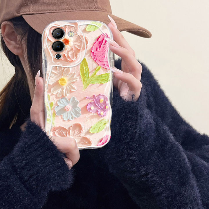 VRQR Wave soft shell for Infinix Note 12 G96 Phone Case Personalized Pattern Casing X670