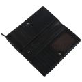 DEABOLAR Men's Long Style Wallet High-Grade PU Leather Wallet Detachable Black Wallet Coin Phone Purse. 