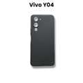 Vivo Y04 4G Back Cover Soft Matt Camera Protection Phone Case for Vivo Y04 4G. 