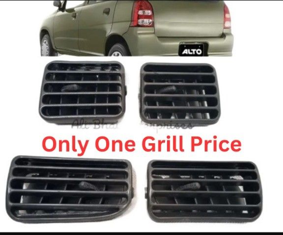Suzuki Alto VXR 1000 c.c Dashboard Ac Grill  |  Alto VXR 1000 c.c Pakistani interior AC grill Plastic for dashboard