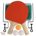 Table Tennis Racket Set With Net And Three Balls For Children, Kids. 