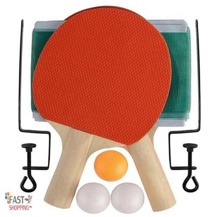 Table Tennis Racket Set With Net And Three Balls For Children, Kids