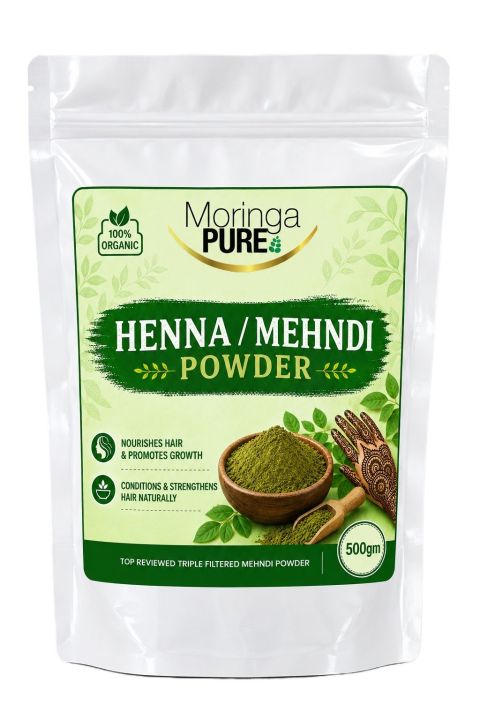 Henna Powder Organic Amber Filter Mehndi Pakistan 500g