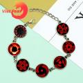 Vist Fox Anime Bracelet Extension Chain Naruto Sharingan Eye Anime Bracelet Fashion Accessories. 