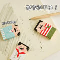 Creative Pencil Eraser Baldness Old Man Eraser Student Stationery School Office Supplies for Kids Will Slowly Go Bald As You Use. 