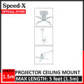 Projector Ceiling Mount 5 Feet Square Type 1.5 meter - for Projector. 