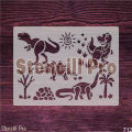 Dinosaur Stencil Reusable Large Custom Stencil for DIY Craft, Animal Stencil. 
