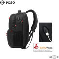 POSO 17.3 LAPTOP BACKPACK DAILY BUSINESS TRAVEL WITH USB PORT MODEL PS-501. 