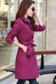 ELO - Aykki Women's Trench Long Coat. 