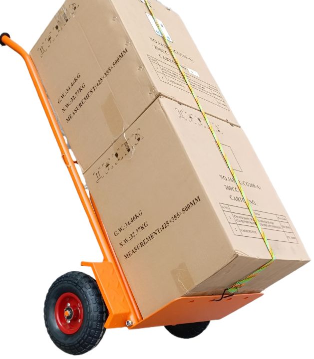 Hand%20Truck%20Trolley,%20Dolly,%20Box%20Cart,%20Sack%20Barrow,%20Sack%20Truck,%20Two%20Wheeler%20Truck,%20Hard%20Rubber%20Wheels%2010%20inches,%20225kg%20Load%20Capacity,%2048.25"%20Height,%2024"%20Width,%20Depth%2018-3/8"%20/%2031-3/8"%20-%20Image%203