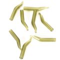 50Pcs/Lot Carp Fishing Hook Sleeve Hair Rig Line Aligner Soft Anti Tangle Fishing Kickers / Line Aligners Accessories. 