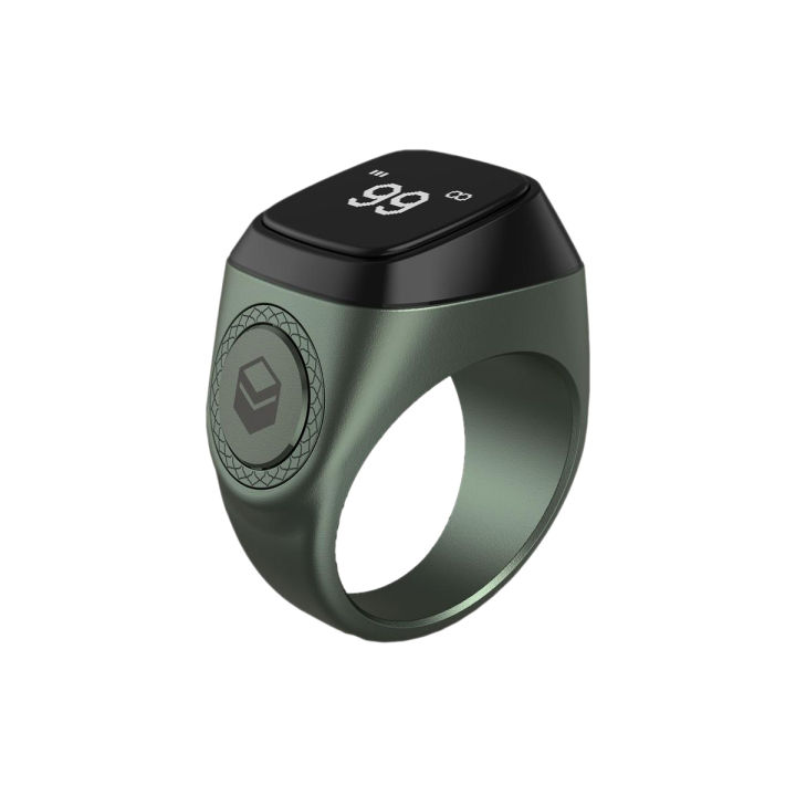 IQibla Zikr1 Ring Tasbeeh 20mm - Smart Digital Tasbih Counter