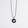 Mens Chain Locket Silver V. 