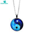Green Home Fashion Necklace Geometric Boy Girls Jewelry Gifts Anime Necklace. 
