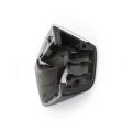 Black Silver Front Left Door Handle Key Hole Cover Cap Trim for -Audi. 