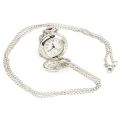 galactic Plated Pendant Watch Chain Clock Quartz Watch as Necklace Pocket Watch. 