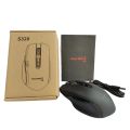 S320 - Rechargeable Battery 7 Buttons Gaming RGB USB Wireless Optical Mouse With Silent Clicks Black 2.4G Backlit Mice -  Plug and Play. 