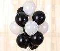 Set of 58 pcs Happy Birthday Decoration Theme Black & Silver Color For Birthday Party, Celebrations and Decorations, Birthday Boy, Birthday Girl party, Best Birthday theme for your Love one. 