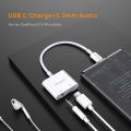 iNassen USB C to 3.5 mm Headphone Jack Adapter USB Type C to 3.5mm AUX Audio+Charge Adaptor UK. 