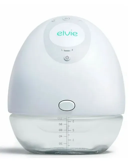 Elvie Pump Single (24/28 mm) - Electric Breast Pump for Easy Pumping, Comfortable, Portable Nursing Pump with App Function to Track Pumping History uk import
