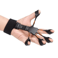 1 Peice Finger Gripper Guitar Finger Exerciser Hand Strengthener Hand Trainer Black. 