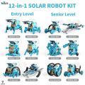 12 in 1 Solar Robot Kit for Kids | DIY STEM Science Toy for Boys & Girls | Educational Solar Powered Robot Building Set | Engineering Learning Toy for Age 8 9 10 11 12 Years | Creative Assembly Robotics Experiment Kit | ToyzRusPk. 