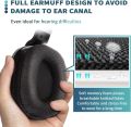 Wireless TV Headphones, 2.4GHz Digital Over-Ear Stereo Wireless Headphones for TV Watching 100ft Distance Charging Dock Rechargeable Black. 