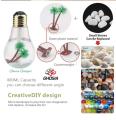 LED Lamp Air Water Mist Humidifier Bulb Air Freshener Beautiful Mini Lam Style Night Light Humidifier Bulb KN-33. 