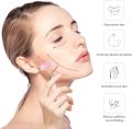 original marble Jade Roller For Face, Rose Quartz Roller and Gua Sha Facial Tool Set - Face Roller. 