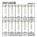 10PCS YAYUN KD Xhorse JMD VVDI Remote Car Key Blade Blank for KD900-X2 For Renault Toyota BMW VW AUDI PSA Peugeot Citroen Ford. 