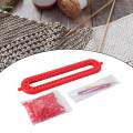 Knitter Adjustable Long Knitting Loom for Beginners Knitting Lovers Scarf. 