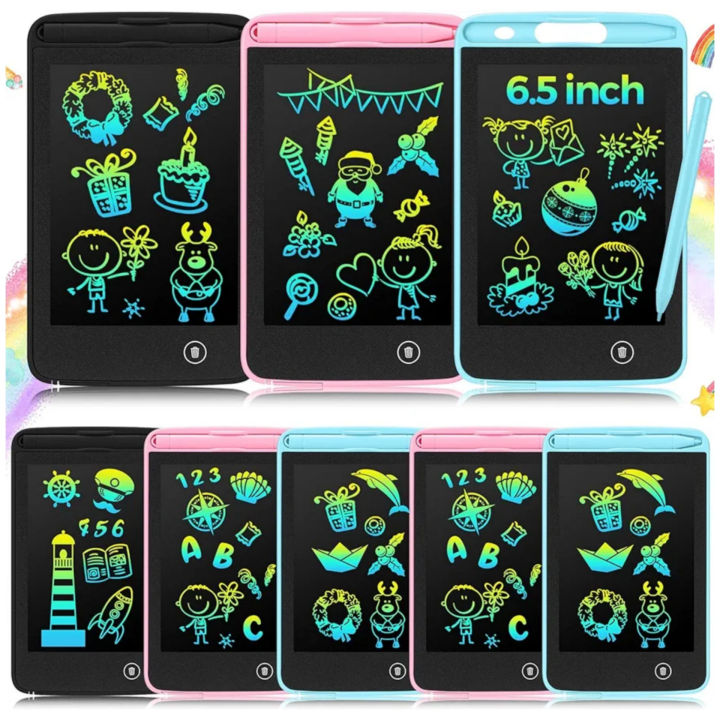 6.5%20to%2012-Inch%20LCD%20Writing%20Tablet%20for%20Kids%20%7C%20Erasable%20Digital%20Drawing%20Pad%20%7C%20Single%20&%20Multi-Color%20Doodle%20Board%20%7C%20Educational%20Learning%20Toy%20%7C%20Best%20Gift%20for%203-8%20Year%20Old%20Boys%20&%20Girls%20-%20Image%205