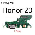 Connector Charger Board USB Charging Port Dock Plug Flex Cable For HuaWei Honor 9 8 8C 8X 10i View 20 20S 20E 10 Pro Lite. 