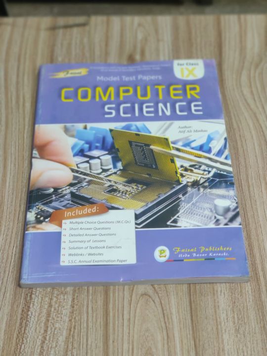 Faisal%20Model%20Test%20Papers%20Computer%20Science%20Class%20IX%20Guide%20Book%20Sindh%20Text%20Board%20Book%20For%20Class%209th%201%20Pcs%20-%20Image%203